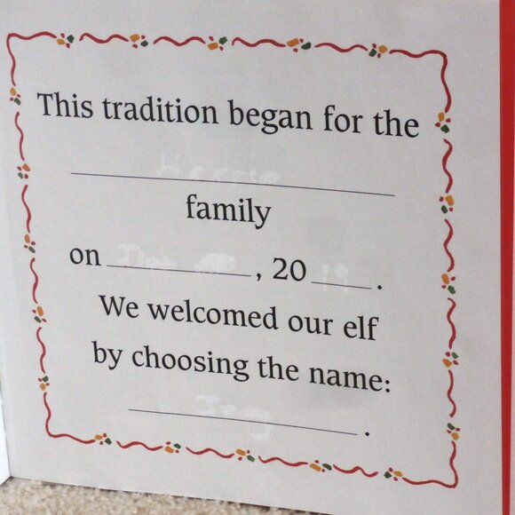 Elf on The Shelf a Christmas Tradition Toy Figure  IN THE BOX + BOOK + DVD - Picture 9 of 16